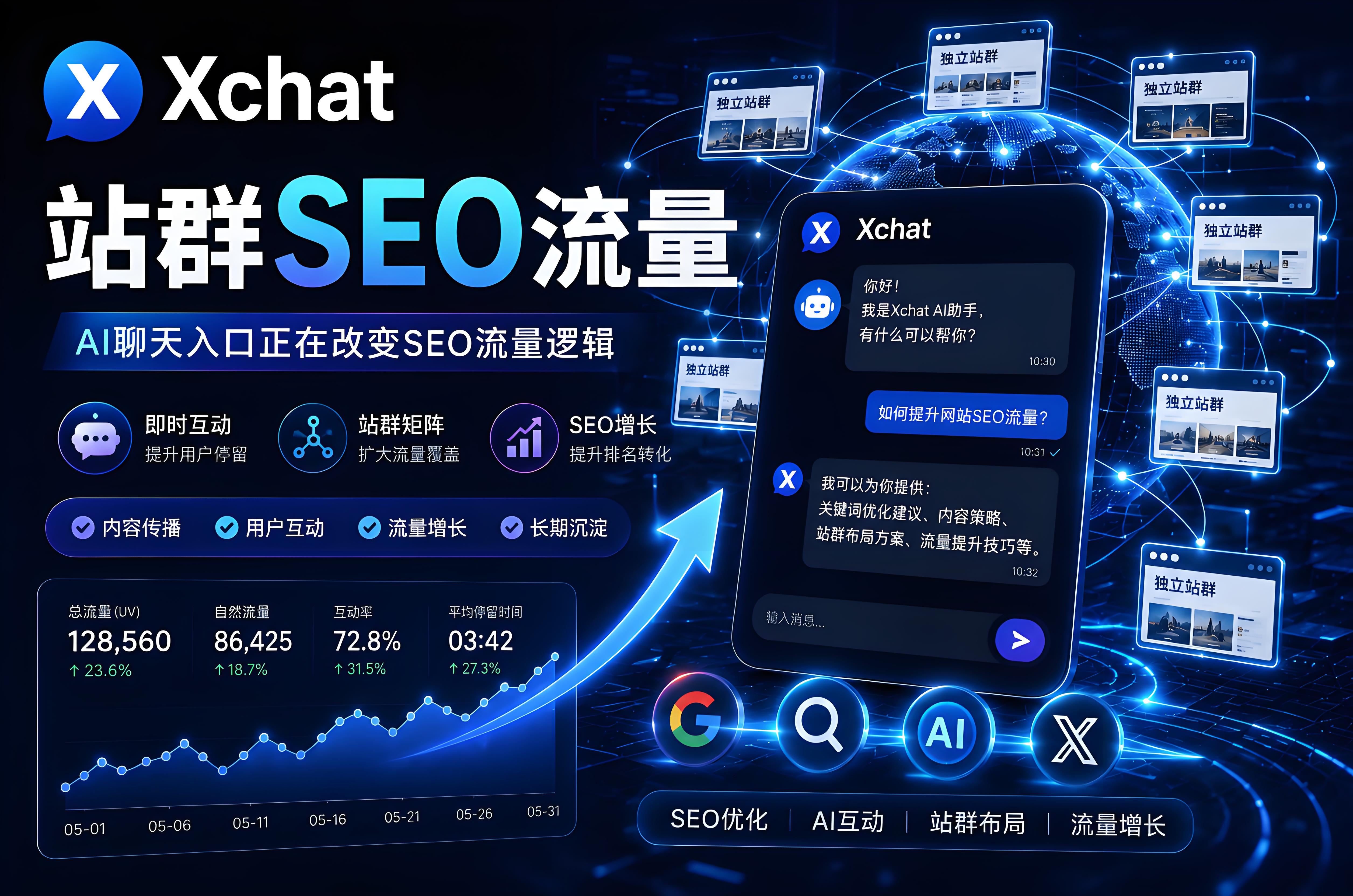 Xchat是否会影响独立站SEO？很多卖家开始关注“用户停留”