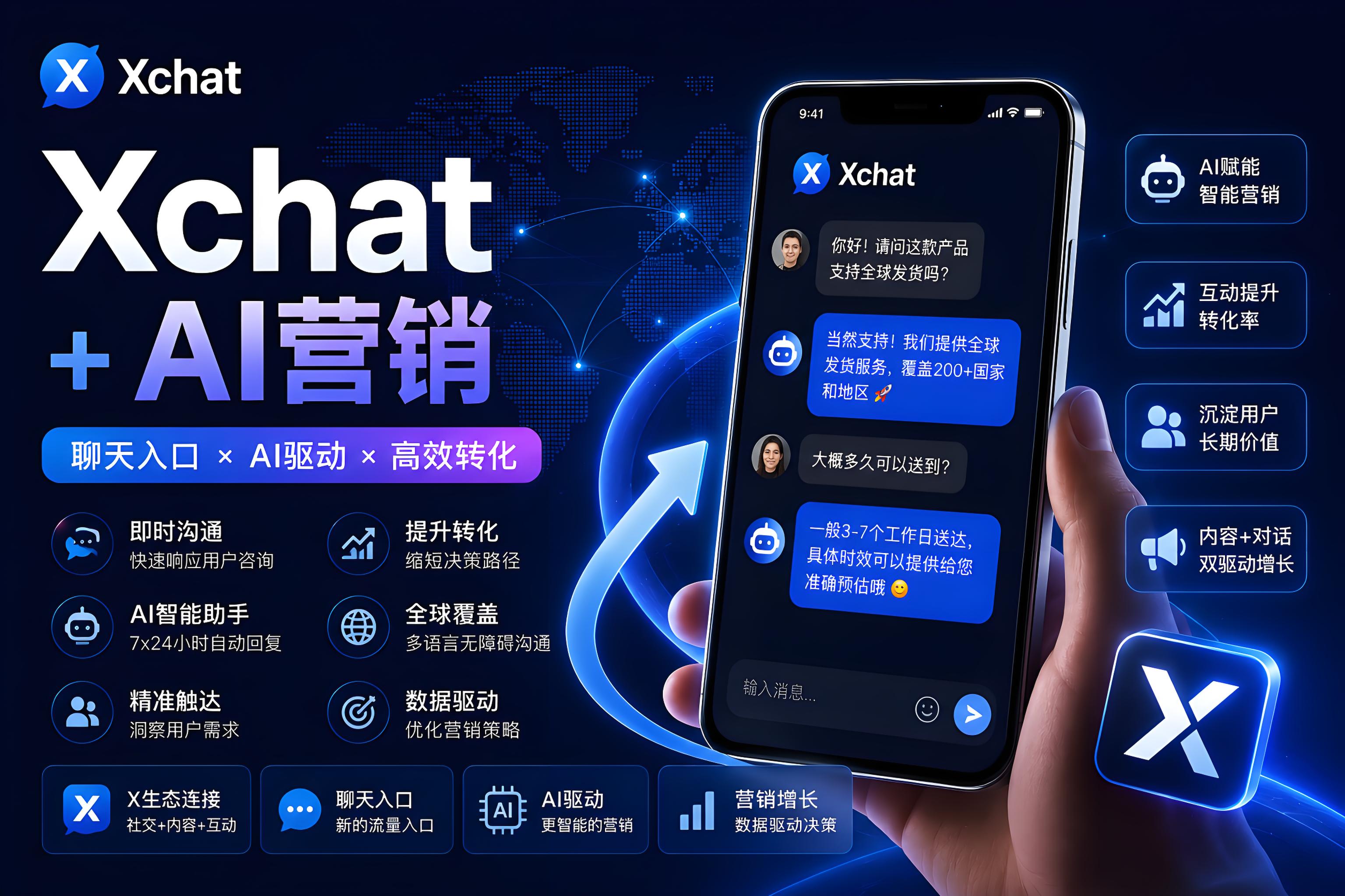 Xchat是否会影响AI营销？很多人开始关注“聊天入口”