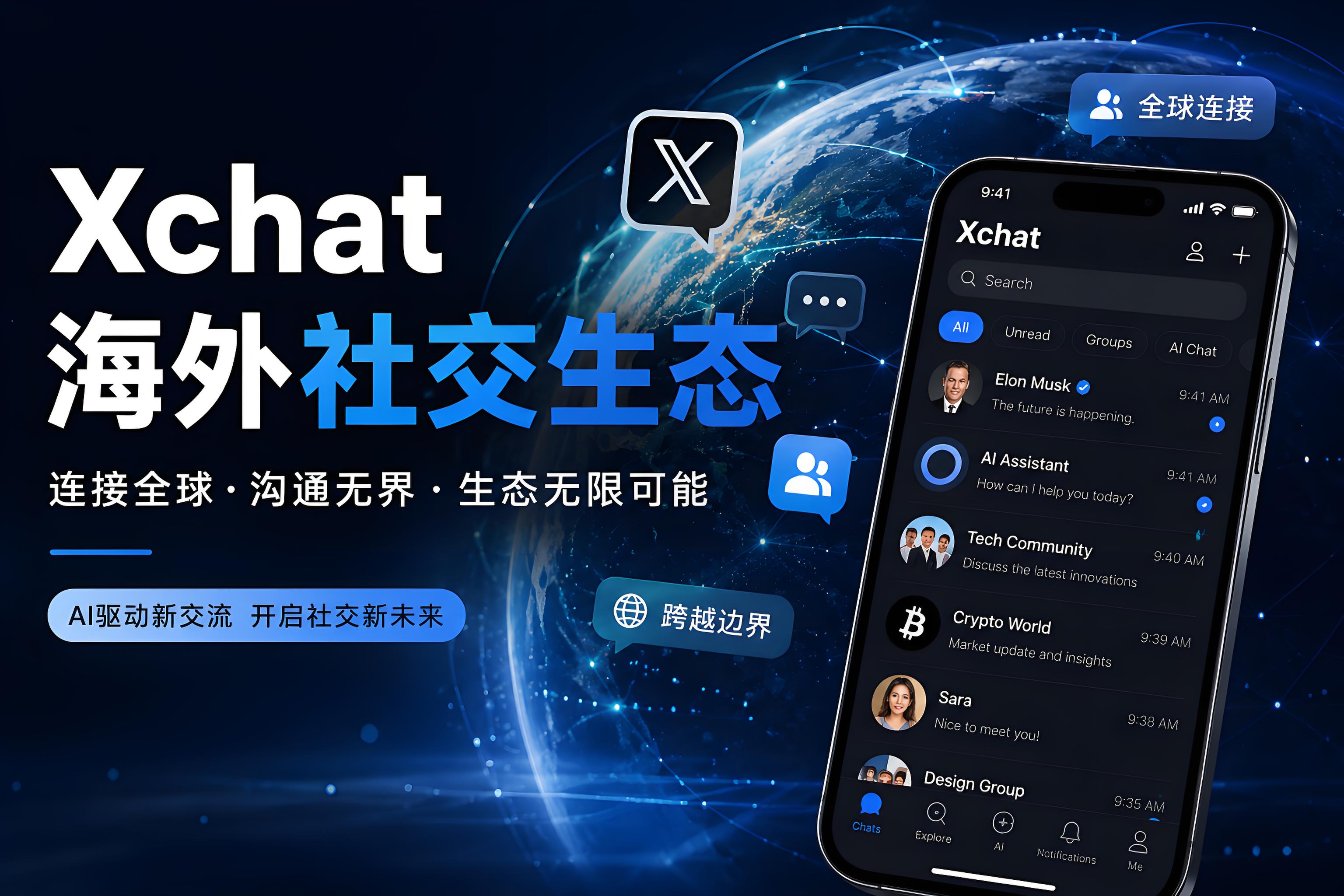 Xchat会改变海外社交生态吗？很多人开始关注“关系入口”