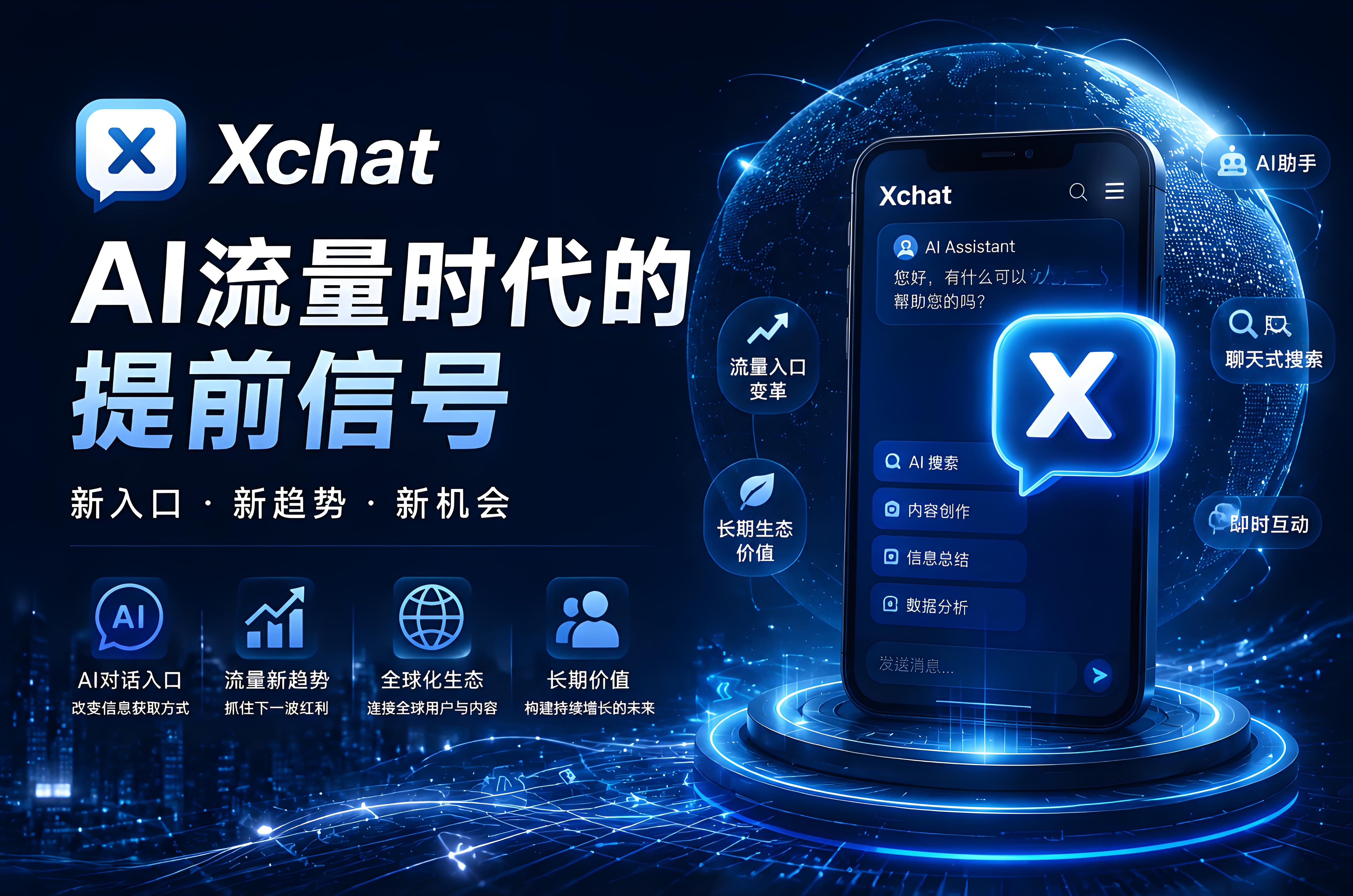 Xchat为何是“AI流量时代的信号”？很多团队已经布局下一轮入口