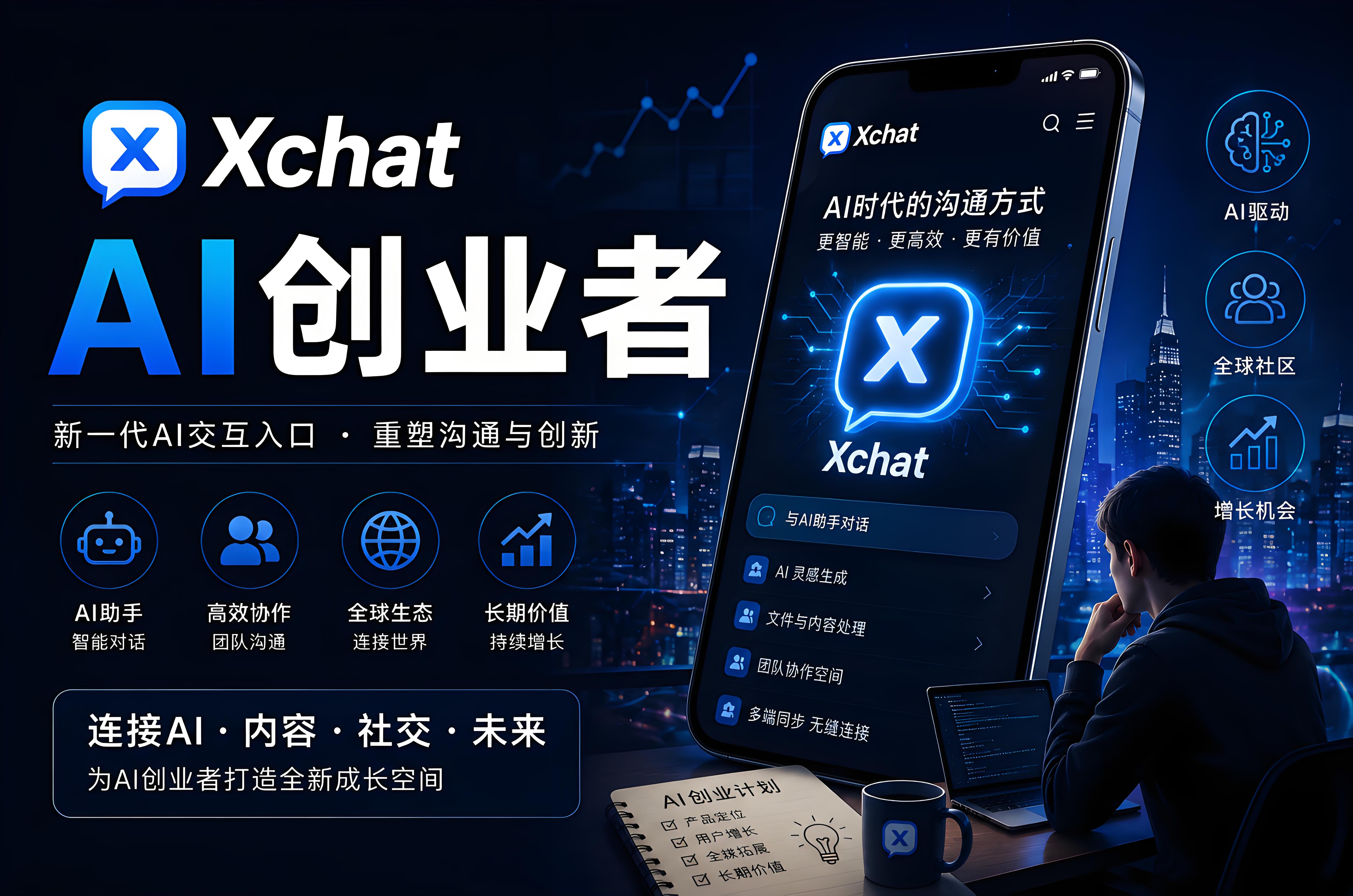 Xchat为何会吸引AI创业者？很多团队布局的是“下一代入口”