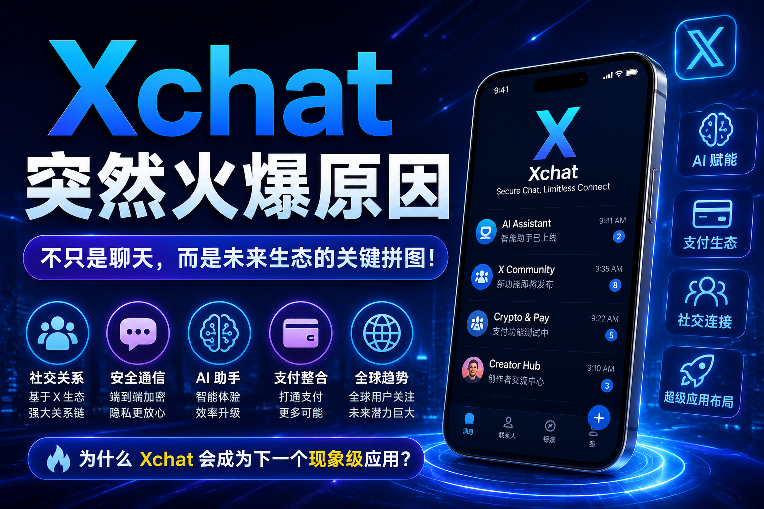Xchat为何突然火爆了？很多人其实忽略了背后的变化